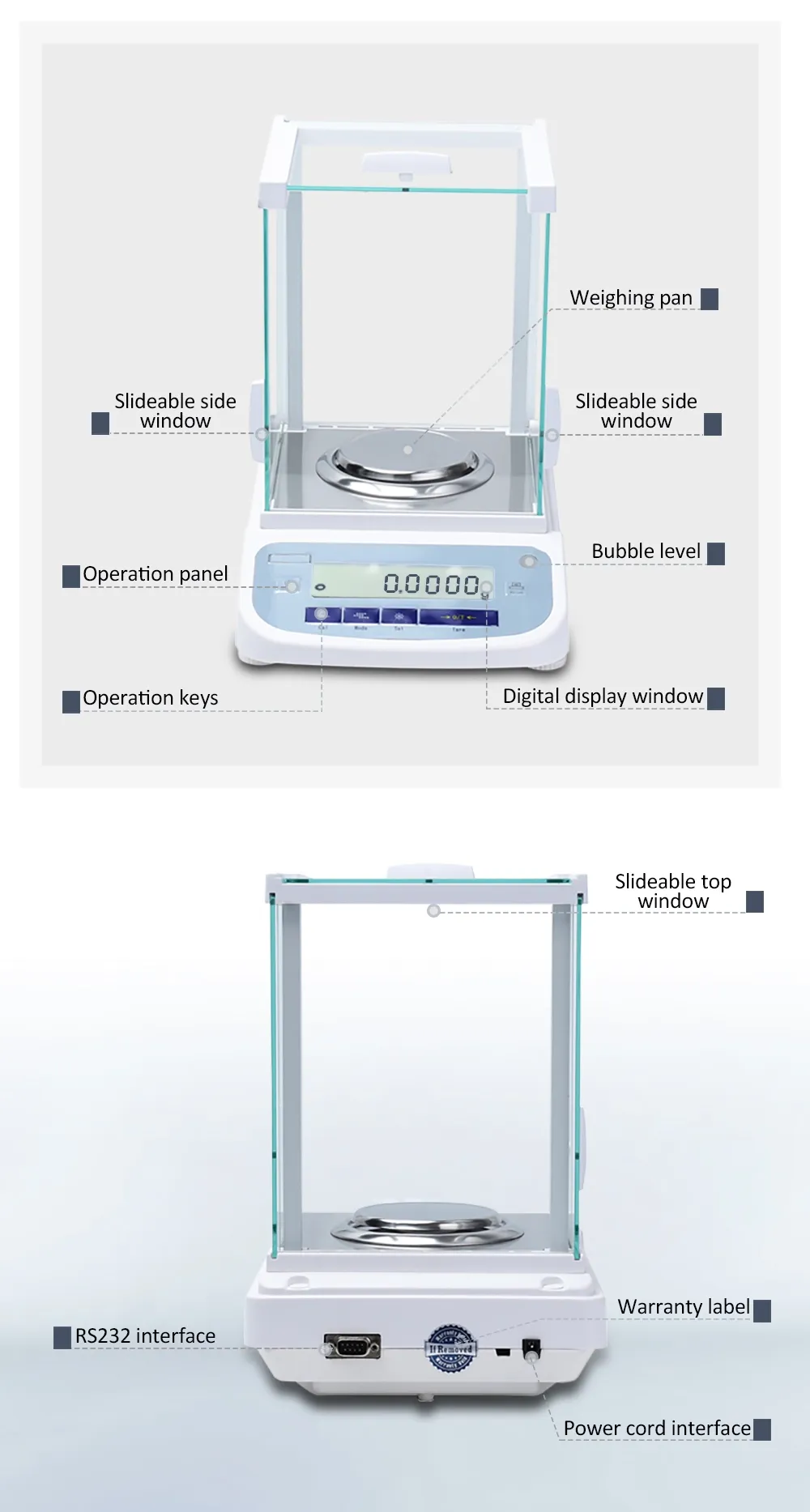 Es 0 1mg Analytical Balance